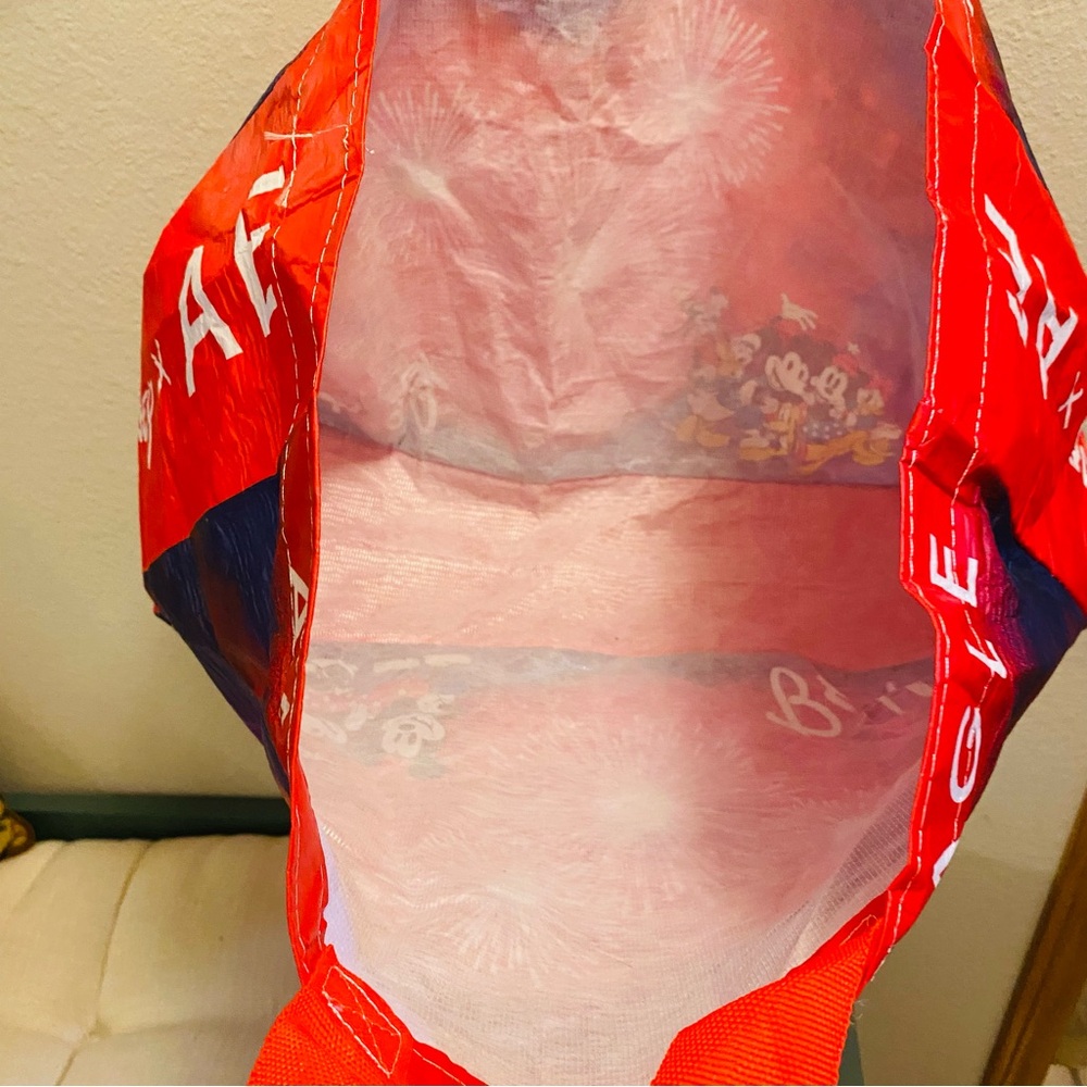 ⭐️ AMERICAN EAGLE X DISNEY LARGE REUSABLE SHOPPING TOTE - Picture 7 of 9